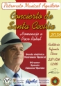 22 de noviembre de 2026. Concierto de la Banda Sinfónica del Patronato Musical Aguileño