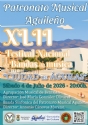 4 de julio de 2026. Concierto en el Festival Nacional de Bandas de Música 